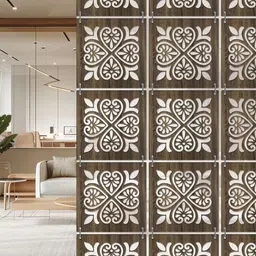 RANDOM Brown Ethnic Motifs Window Blinds-picture-4