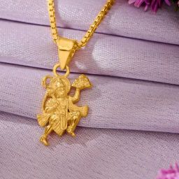 P.N.Gadgil Jewellers 22 Karat (916) BSI Gold Religious Pendant-image-9