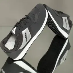 GOLDSTAR Dark Grey Running Shoes-picture-44