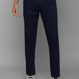 Allen Solly Navy Skinny Fit Lightly Washed Jeans-image-82