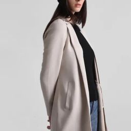 Only Beige Regular Fit Coat-image-36