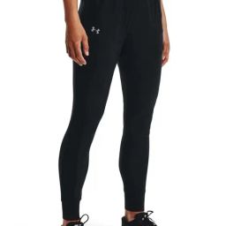 UNDER ARMOUR Black Mid Rise Sports Joggers-image-77