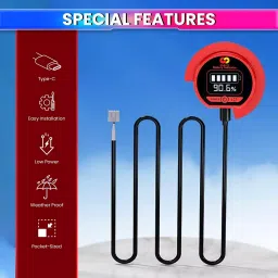 DALY SOC Indicator Pocket-Sized 12 V <20 mA for DALY BMS with UART Port image 2