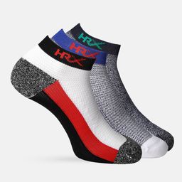 HRX by Hrithik Roshan Men Ankle length Pack of 3 Terry Socks-52