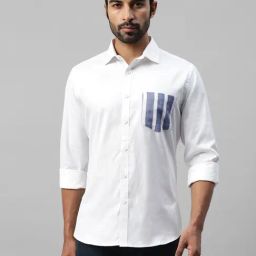 Don Vino White Slim Fit Shirt-image-91