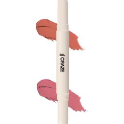 SWISS BEAUTY Craze Duo Lip Colour Peach Me Pink - 2 gm-4