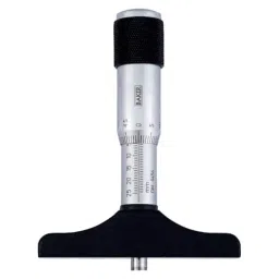 Baker Depth Micrometer Stainless Steel 0-25.40 mm (0-1 Inch), Inch1-1DM60S-4