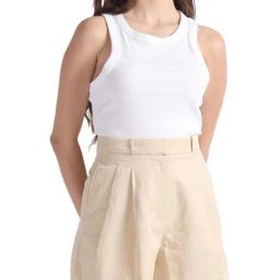 CALVIN KLEIN Bright White Cotton Printed T-Shirt-picture-9