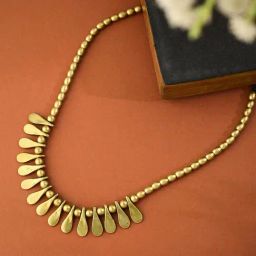 Fabindia Metal Short Necklace-image-64