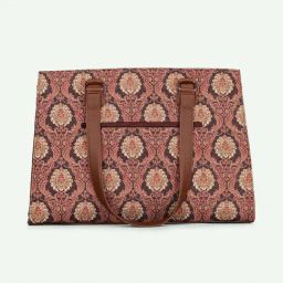 ZOUK Jodhpur Damask Printed Tote Handbag image 5