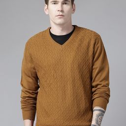 Park Avenue Geometric Design Pullover-image-77