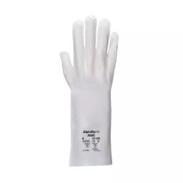 Ansell AlphaTec 02-100 Chemical Resistant Gloves Gauntlet Cuff LLDPE Laminated Film White Size 10 (Pack of 72 Pair)-image-22