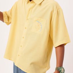 Kook N Keech Casual Ready Printed Chest Pocket Relaxed Fit Shirt-image-5