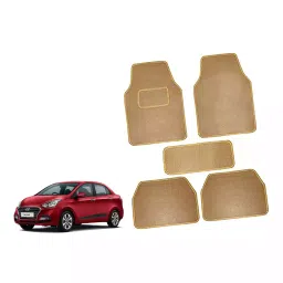 Auto Pearl CMBE182 Polyester Standard Mat for Mahindra Xl6 (Beige)-image-99