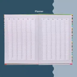 Youva Case Bound Note Book A5 Paper Multicolor Color Edge, 23814 (Pack of 4) image 5