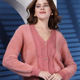 R.Code by The Roadster Life Co. Women Woollen Cardigan-picture-24