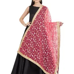Dupatta Bazaar Pink Dupatta-95