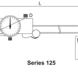 Yamayo 1000 mm Dial Caliper Bliss 125-1000-2