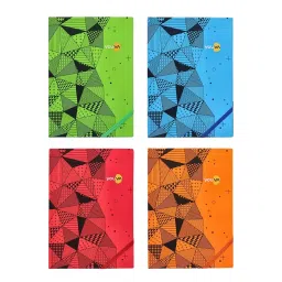 Youva My Notes Case Bound Note Book A5 192 Pages Multicolor Paper 24046, (Pack of 4)-20