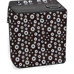 The Furnishing Tree PVC Waterproof Semi Automatic Washing Machine Cover Compatible for Intex 6.2 Kg-image-43