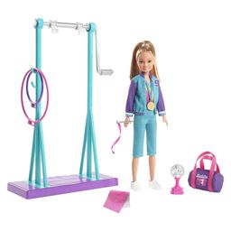 Barbie Team Stacie Doll With Gymnastics Playset - Height 22.5 cm (Colour and Decorations May Vary)-image-8