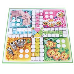 Frank Jungle Ludo and Snakes and Ladders Board Game- Multicolor image 4