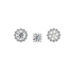 Emori 0.50 CT Sunflower Detachable Diamond Studs-image-22