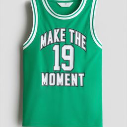 H&M Mesh Basketball Vest Top-image-1