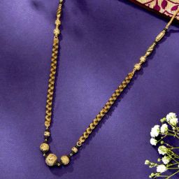 P.N.Gadgil Jewellers Modish Bond Yellow Gold Modern Mangalsutra For Women-image-1