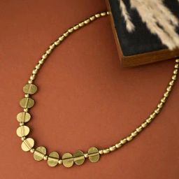 Fabindia Metal Short Necklace-image-8