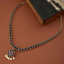 Fabindia Metal Short Necklace-image-63