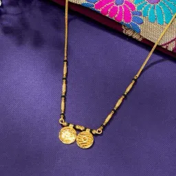P.N.Gadgil Jewellers Vivah Yog Yellow Gold Modern Mangalsutra For Women-picture-13