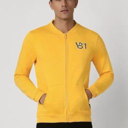 Van Heusen Yellow Regular Fit Sweatshirt-picture-13