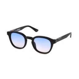 Police Blue UV Protected Square Sunglasses for Men SPLL82K50700SG-image-59