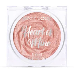 Matt Look Heart of Mine Baked Highlighter 06 Rosy Dew - 8 gm image 1