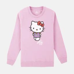 Hello Kitty Printed Sweatshirt For Kids Girls-image-15