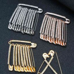 YouBella Multicolor Saree Pins for Women Combo of 36-24