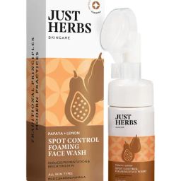 JUST HERBS Papaya + Lemon Spot Control Foaming Face Wash - 100 ml-39