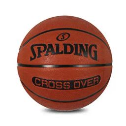 Spalding BB Crossover Brick Basketball, Size 6 (Orange)-image-52