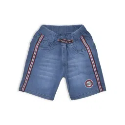 612 League Kids Blue Solid Shorts-image-15