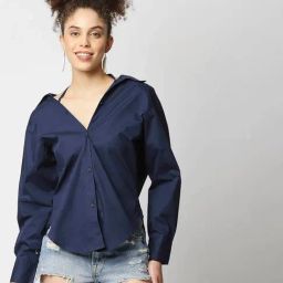 Remanika Blue Regular Fit Shirt-image-93