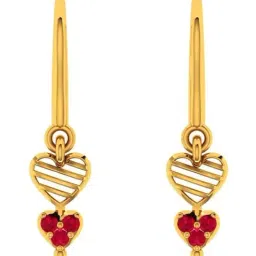 P.C. Chandra Jewellers 18k Gold Earrings for Women-picture-16
