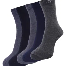 Dollar Multi Cotton Free Size Socks - Pack of 5-picture-37