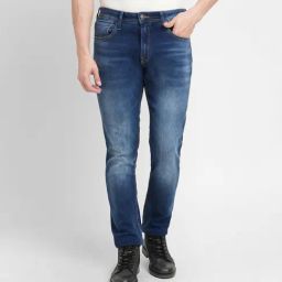 Jack & Jones Blue Slim Fit Low Rise Jeans-image-77