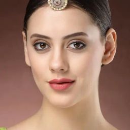 NVR Women's Gold-Plated CZ Stone-Studded Borla Maangtikka-picture-48