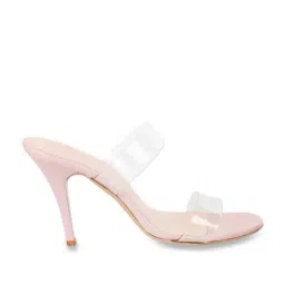 Mochi Women's Pink Casual Stilettos-image-75