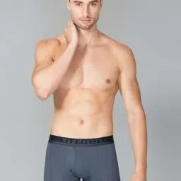 Van Heusen Swift Dry Breathable Solid AIR Series Trunks - Iron Grey-15