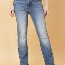 Being Human Blue Bootcut Mid Rise Jeans-image-74