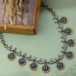 Fabindia Metal Short Necklace-image-90