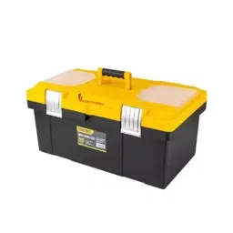 Deli 19 Inch Plastic Tool Box with Metal Lock & Tray DL-TC290-29